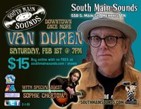Van Duren With Special Guest Sophie Chertow