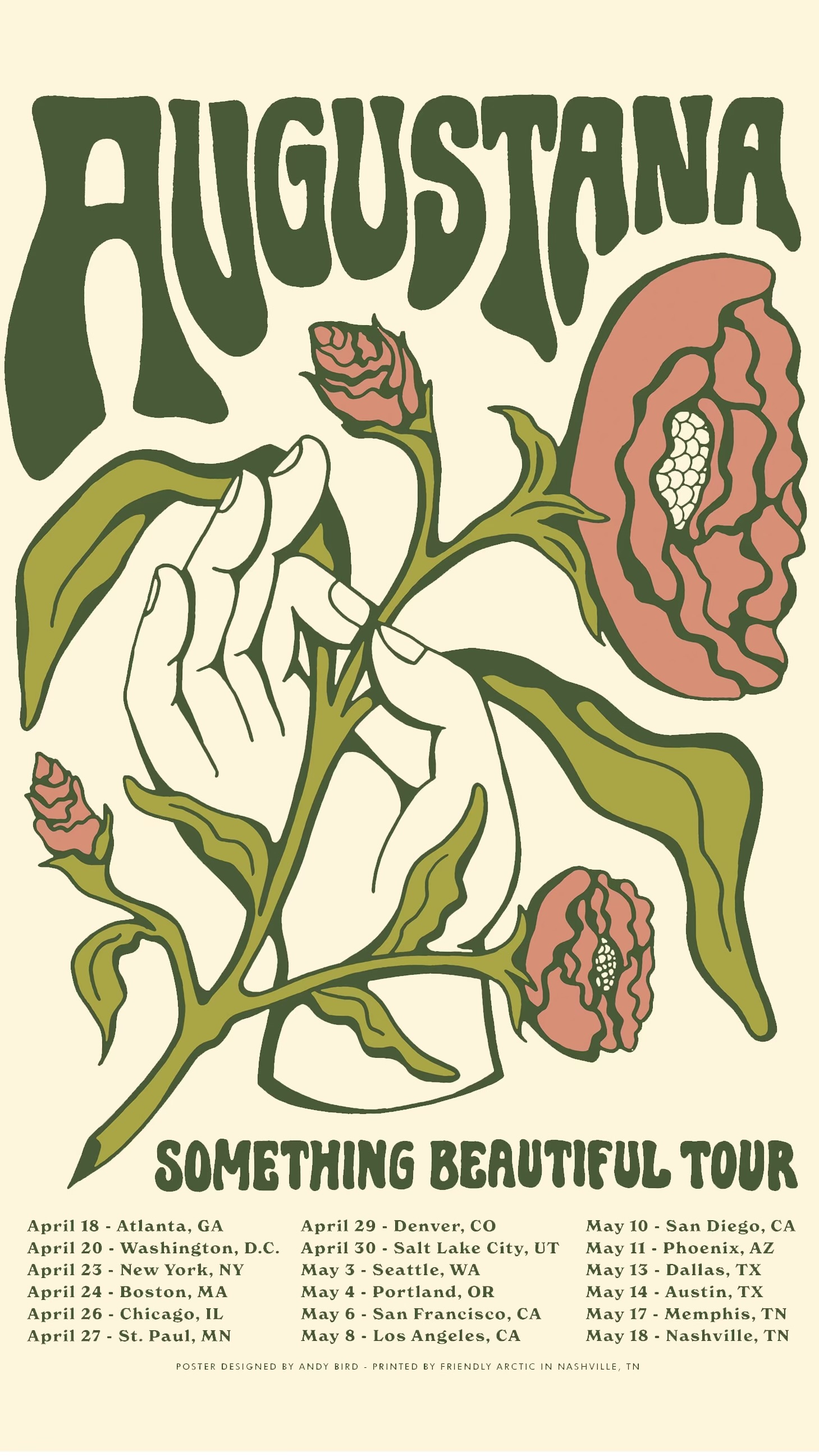 LIMITED EDITION TOUR POSTERS // SOMETHING BEAUTIFUL TOUR 2024