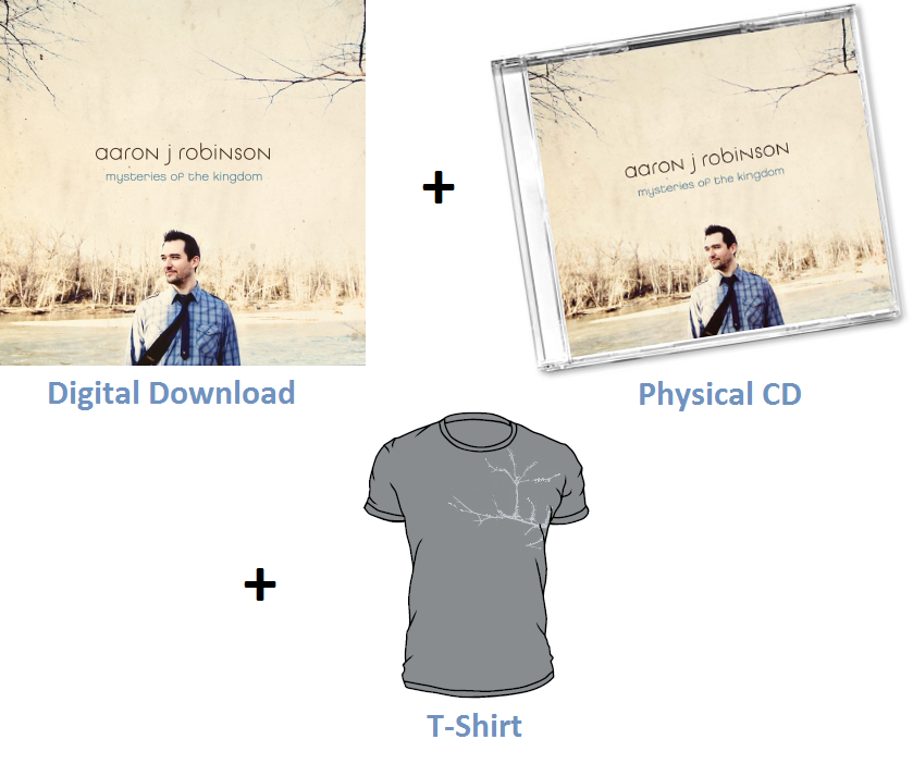 Mysteries of the Kingdom - Digital + Physical + Shirt (gray)