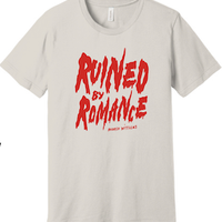 The "Ruined By Romance" T-shirt (Vintage White) + free download