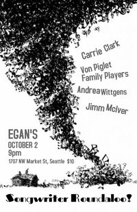 Songwriter Roundaloo - Andrea Wittgens/Carrie Clark/Jimm McIver/Von Piglet Family Players