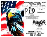 P.I.D (Popes in Drag), with Legendary:  Black Lung, Party at the V.F.W. Free event!