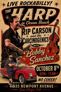 Rip Carson and the Carcinogenics at the Harp