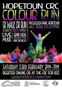 Hopetoun CRC Colour Run