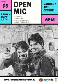 Fundraiser open mic