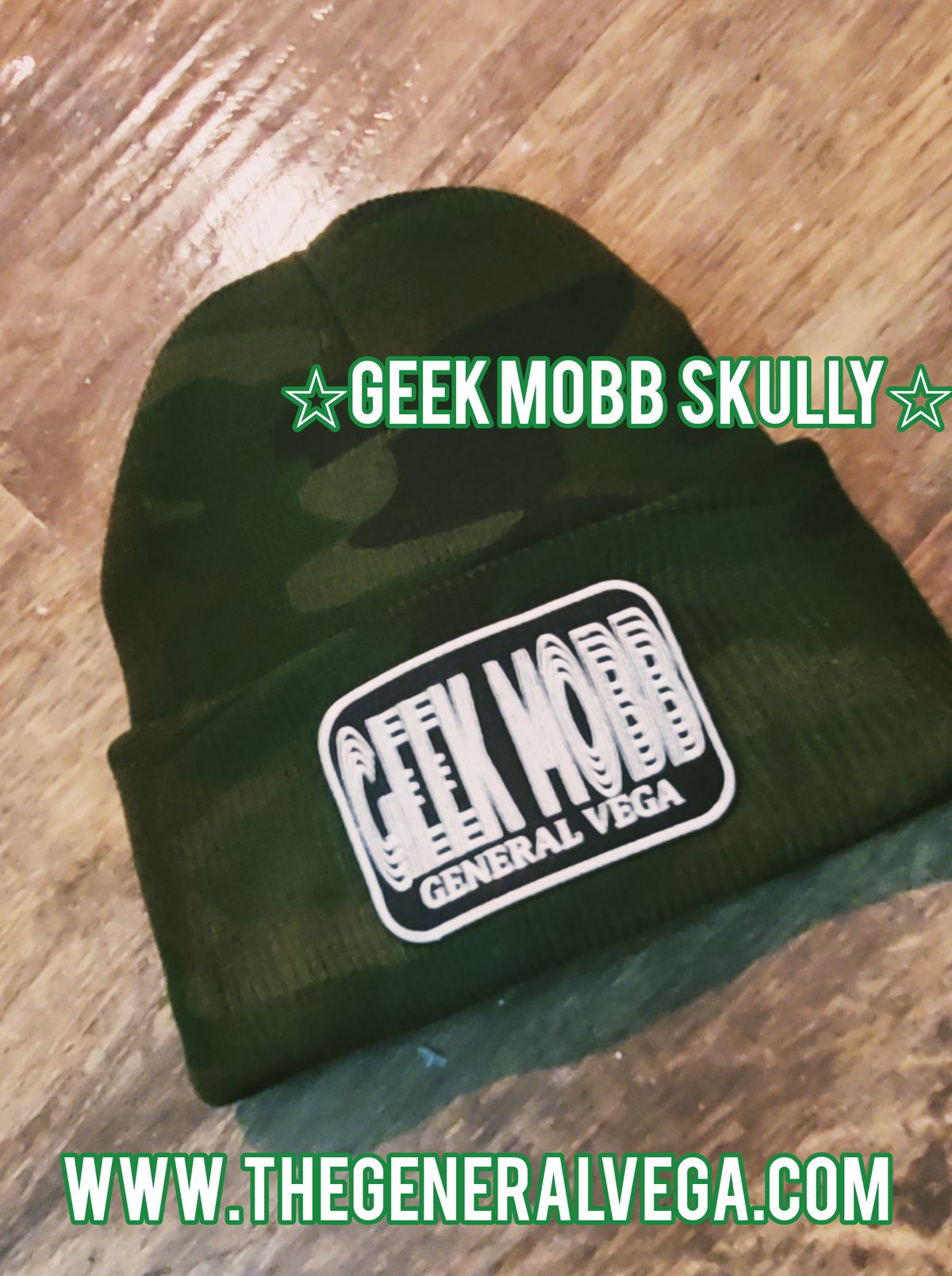 GEEK MOBB CAMO SKULLY 