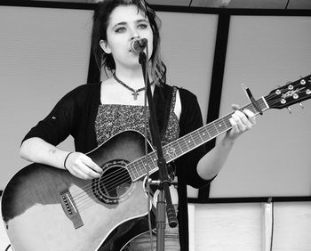 Live on stage at Vegreville Fair
