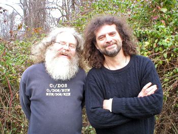 Ted & Will Hodgson of the Manatees and Medicine Bros. bands.
