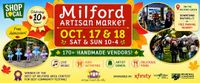 Elana Zabari at the Milford Artisan Market