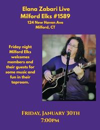 Elana Zabari at The Elks 