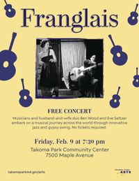 FREE GYPSY JAZZ CONCERT BY FRANGLAIS