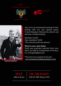 Compagnions De Beajolais with Franck Duboeuf