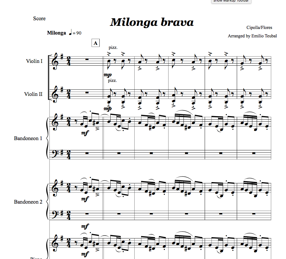 Miolnga Brava- SEXTET