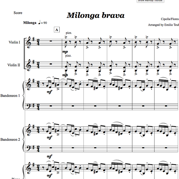 Miolnga Brava- SEXTET