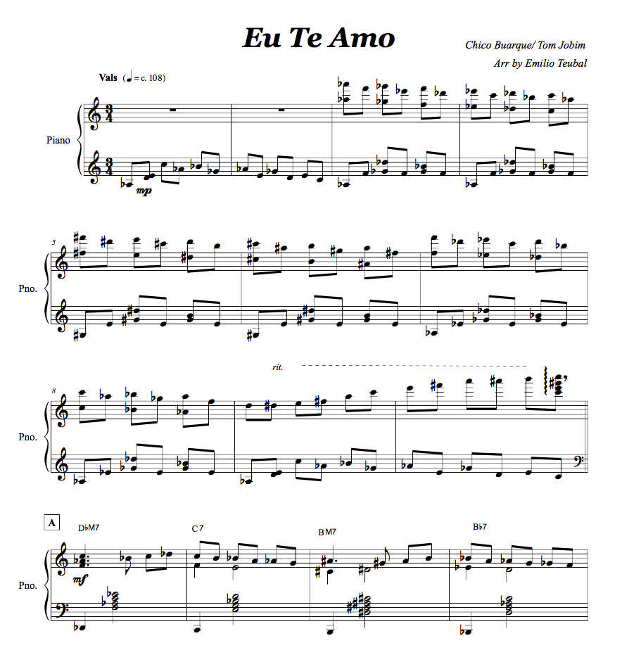 Eu Te Amo 