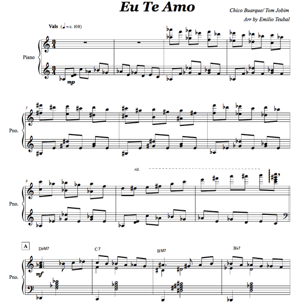 Eu Te Amo 