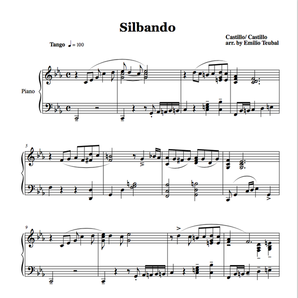 Silbando- tango for beginers