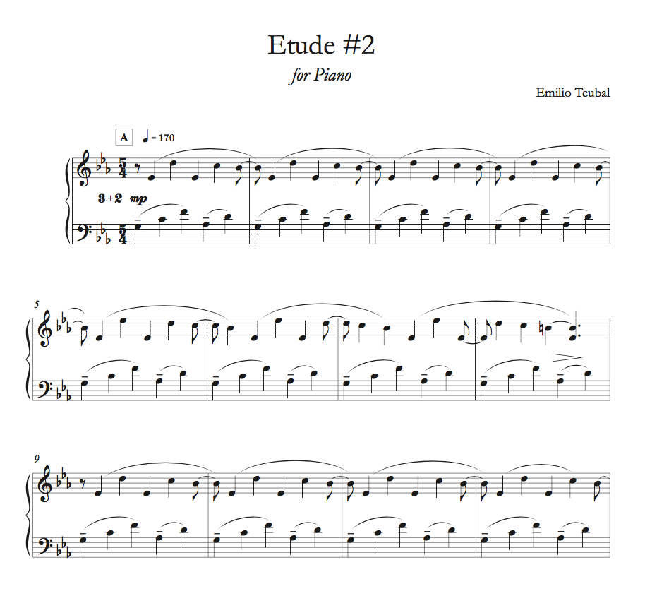 Etude #2