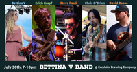 Bettina V & Friends: Chris O'Brian, David Boose, Erich Krapf & Steve Paoli.