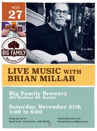 Live Music with Brian Millar