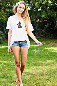 C.M.O.R. white t-shirt