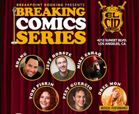 Dree Mon feat Musical Guest & Host at the Breaking Comics Series 