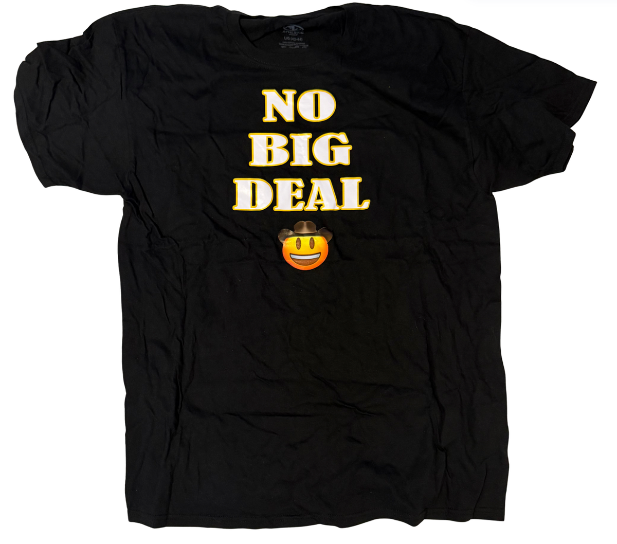 BLACK No Big Deal T-shirt