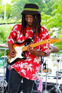 John David Black (Guitarist) at Herter Park Amphitheater 