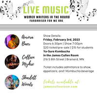Women Writers in the Round (Fundraiser for WE ARE)