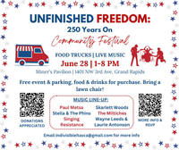 Unfinished Freedom Festival: 250 years on