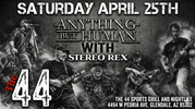 Anything But Human with Stereo Rex