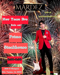 New Years Eve with Mardez at Prime Steakhouse