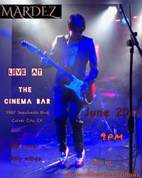 Mardez LIVE at The Cinema Bar