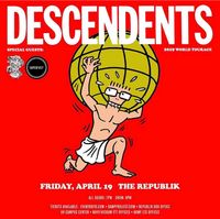DESCENDENTS WORLD TOURAGE TOUR 2019
