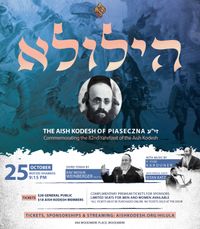 Aish Kodesh Hillula 