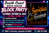Serious Guise at Oceanside, Ca Block Party