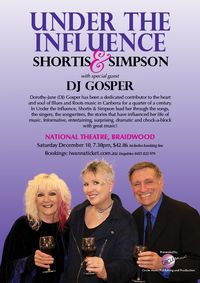 **CANCELLED DUE TO ILLNESS**Under the Influence with Shortis & Simpson