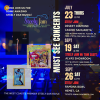 A night of Steely Dan and Chicago HITS under the stars at the Ramona Bowl Amphitheatre!