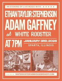 Ethan Taylor Stephenson and Adam Gaffney at the White Rooster Farmhouse Brewery