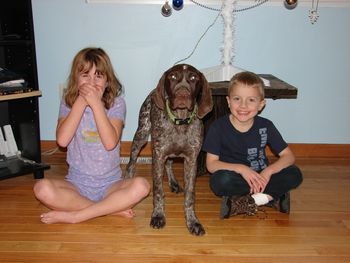 Happy New Year from Shooter & his kids
