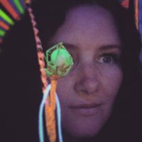 Colette Rivers playing at Longbush annual music festival