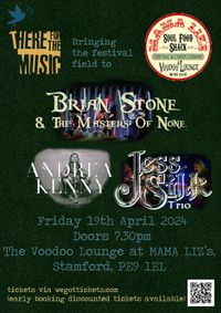 Andrea Kenny, The Jess Silk Trio and Brian Stone & The Masters Of None