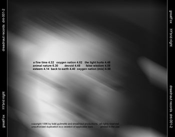 "Hybrid Night" booklet art

