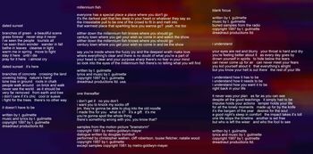 "Dated Sunset" booklet art
