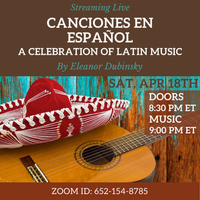Jazz And More: Canciones En Espanol (Livestream Zoom Concert!)