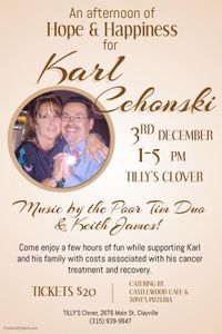 Karl Cehonski Benefit
