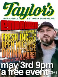 Endr Won ft. Fresh Inc & Too Cold - Eugene, OR.