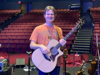 Eddie Paton -  Soundcheck at the Oakville Centre
