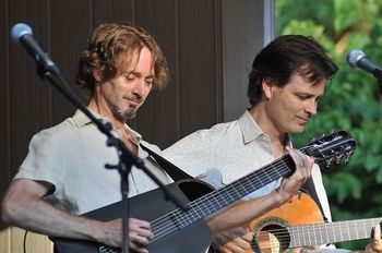 Eddie with Kevin Laliberté - Sultans of String
