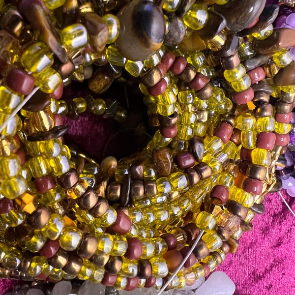 Ready-to Ship Crystal Waist Beads